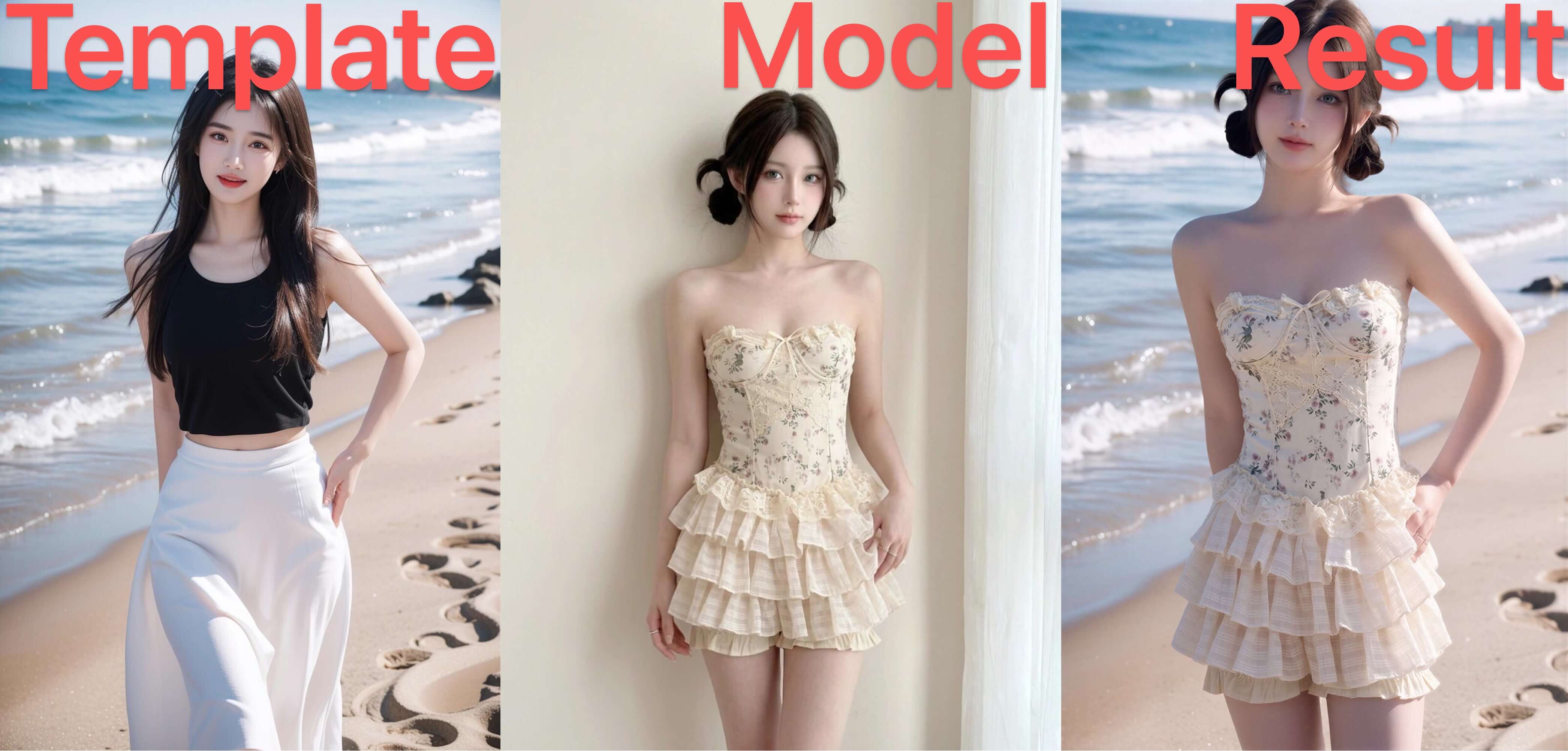 AI person swap photo edit result